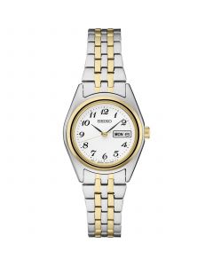 Women's Analog Essentials Two-Tone Stainless Steel Bracelet Watch 25mm