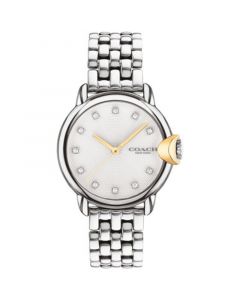 Women's Arden Silver-Tone Stainless Steel Bracelet Watch, 32mm