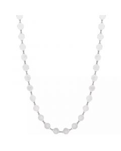 Polished Disc Link 18" Chain Necklace, Created for Macy's