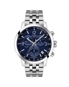 Men's Swiss Chronograph PRC 200 Stainless Steel Bracelet Watch 43mm