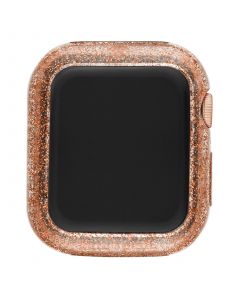 Women's Rose Gold-Tone Glitter Bumper for Apple Watch, 40mm