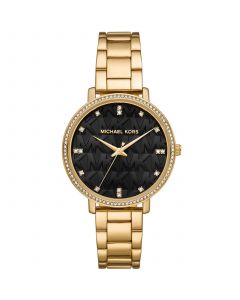 Women's Pyper Three-Hand Gold-Tone Stainless Steel Bracelet Watch 38mm