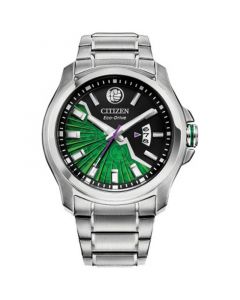 Hulk Silver-Tone Stainless Steel Bracelet Watch 43mm