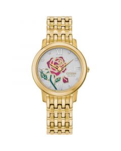 Eco-Drive Women's Belle Gold-Tone Stainless Steel Bracelet Watch 30mm