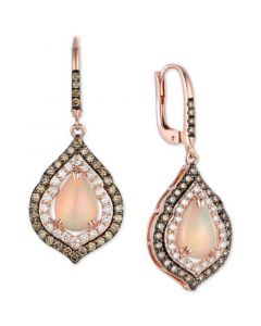 Neopolitan Opal (1-3/4 ct. t.w.) & Diamond (1-1/2 ct. t.w.) in 14k Rose Gold