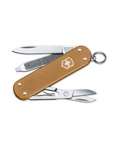 Swiss Army Classic SD Alox Pocketknife, Wet Sand