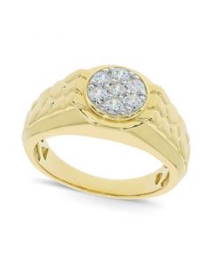 Men's Diamond Ring (1/2 ct. t.w.) in 10K Gold