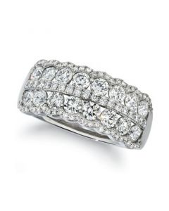 Vanilla Diamond Statement Ring (1-5/8 ct. t.w.) in Platinum