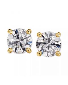 Diamond Stud Earrings (1 ct. t.w.) in 14k White or Yellow Gold