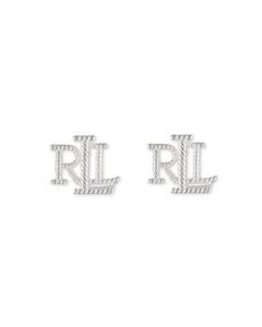 Sterling Silver LRL Logo Stud Earring