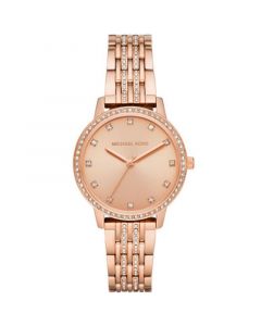 Women's Melissa Rose Gold-Tone Stainless Steel Bracelet Watch 35mm