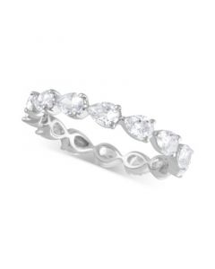 Diamond Pear Band (2 ct. t.w.) in 14k White Gold