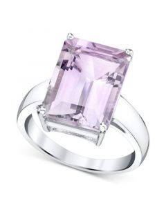 Pink Amethyst Statement Ring (6-7/8 ct. t.w.) in Sterling Silver