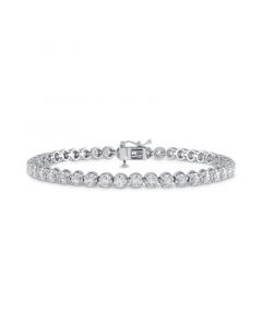 IGI Certified Diamond Tennis Bracelet (4 ct. t.w.) in 14k White Gold or 14k Yellow Gold