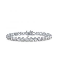 IGI Certified Diamond Tennis Bracelet (8 ct. t.w.) in 14k White Gold or 14K Yellow Gold