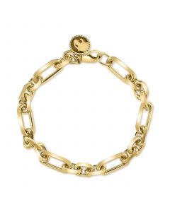 EFFY® Men's Open Link Bracelet in 14k Gold-Plated Sterling Silver