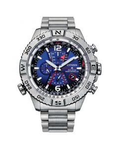 Men's Chronograph Promaster Navihawk Stainless Steel Bracelet Watch 48mm