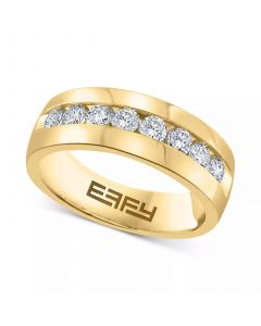 EFFY® Men's Diamond Band (1 ct. t.w.)