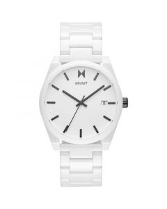 Element White Ceramic Bracelet Watch 43mm