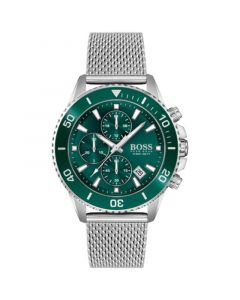 Admiral Men's Chronograph Stainless Steel Strap Watch 45mm