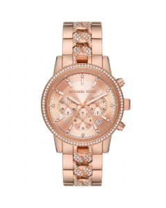 Women's Ritz Rose Gold-Tone Stainless Steel Bracelet Watch 41mm