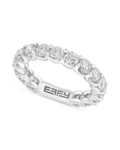 EFFY® Diamond Eternity Band (3 ct. t.w.) in 14k White Gold