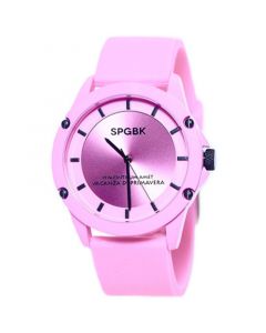 Unisex Hillendale Pink Silicone Band Watch 44mm