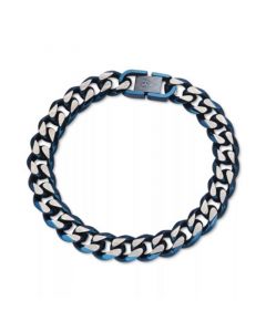 Two-Tone Curb Link Chain Bracelet, Created for Macy's