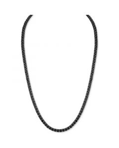 Cubic Zirconia (4mm) Tennis Necklace 22" (Also in Black Spinel), Created for Macy's