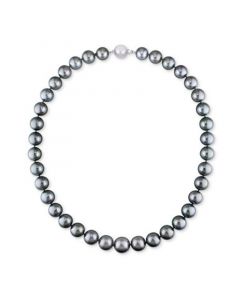 Cultured Tahitian Pearl (10-12-1/2mm) Strand 18" Collar Necklace