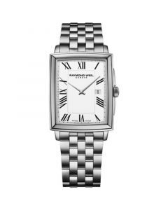 Men's Swiss Toccata Stainless Steel Bracelet Watch 29x37mm