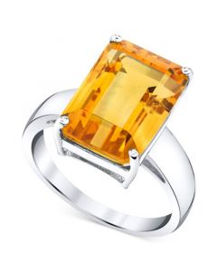 Citrine Statement Ring (7-1/4 ct. t.w.) in Sterling Silver