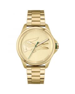 Men's Le Croc Gold-Tone Bracelet Watch 43mm