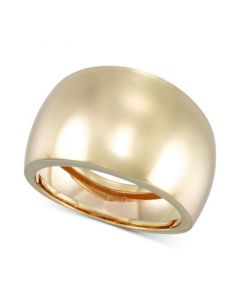 Polished Dome Statement Ring in 10K Gold