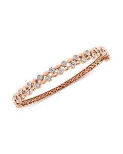 EFFY® Diamond Bezel Bracelet (1/2 ct. t.w.) in 14k Rose Gold