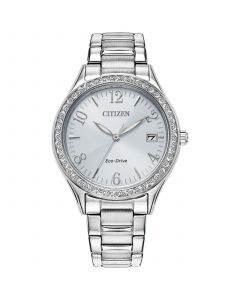 Women's Eco Drive Classic Stainless Steel Bracelet Watch 34mm