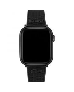 Petit Pique Black Silicone Strap for Apple Watch® 42mm/44mm