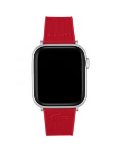 Petit Pique Red Silicone Strap for Apple Watch® 42mm/44mm