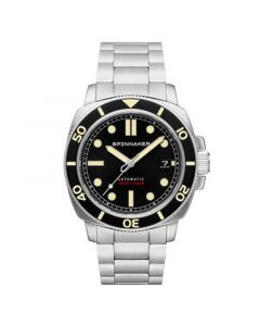 Men's Hull Diver Automatic Deep Gray with Silver-Tone Solid Stainless Steel Bracelet Watch 42mm