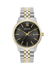 Men's Classic Two-Tone Stainless Steel Bracelet Watch 41mm