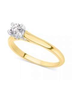 Diamond Solitaire Engagement Ring (1/3 ct. t.w.) in 14k Gold