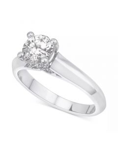 Diamond Solitaire Engagement Ring (1 ct. t.w.) in 14k Gold