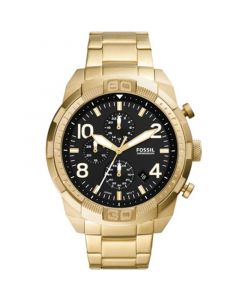 Men's Bronson Gold-Tone Stainless Steel Bracelet Watch 50mm