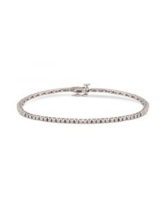 Diamond Tennis Bracelet (1-1/2 ct. t.w.) in 10k White Gold