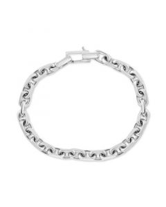 EFFY® Men's Cable Link Chain Bracelet in Sterling Silver