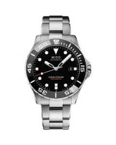 Men's Swiss Automatic Ocean Star 600 Chronometer Stainless Steel Bracelet Watch 44mm