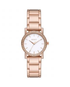 Women's Soho Rose Gold-Tone Stainless Steel Bracelet Watch 29mm