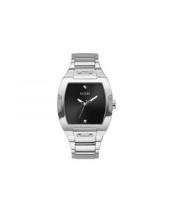 Men's Silver-Tone Stainless Steel Bracelet Watch 43mm