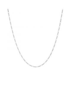 Figaro Link 18" Chain Necklace in 14k Gold-Plated Sterling Silver, Created for Macy's (Also in Sterling Silver)