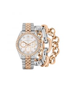 iTouch Women's Two-Tone Metal Bracelet Watch